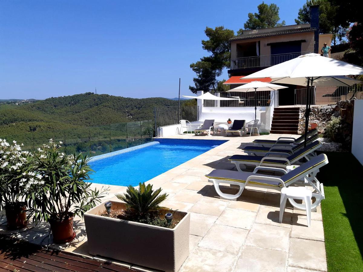 Villa Mur - Espectacular Villa Cerca De Sitges Y Bcn Olivella Exteriér fotografie