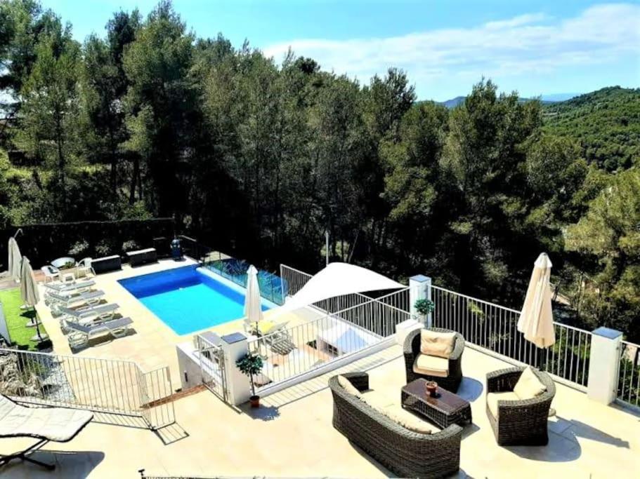 Villa Mur - Espectacular Villa Cerca De Sitges Y Bcn Olivella Exteriér fotografie